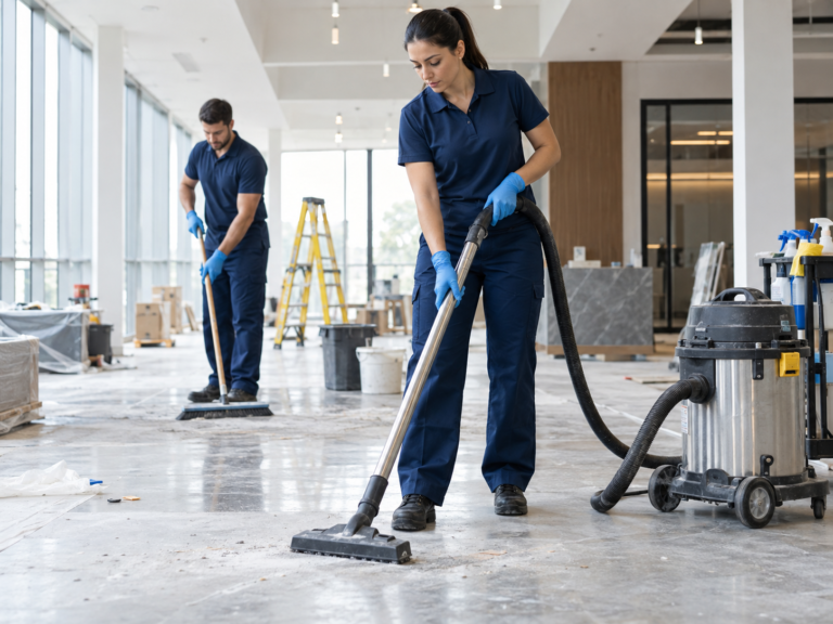 Post-Construction Cleaning Checklist for Canadian Sites