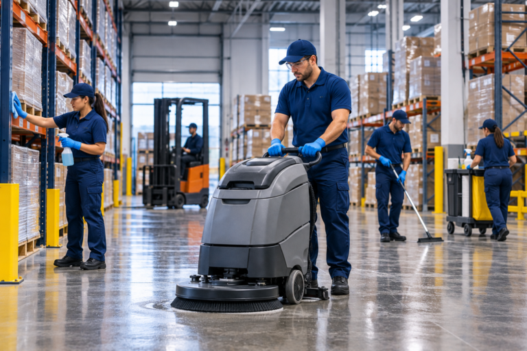 Warehouse Cleaning Services: Docks, Racking and Floors