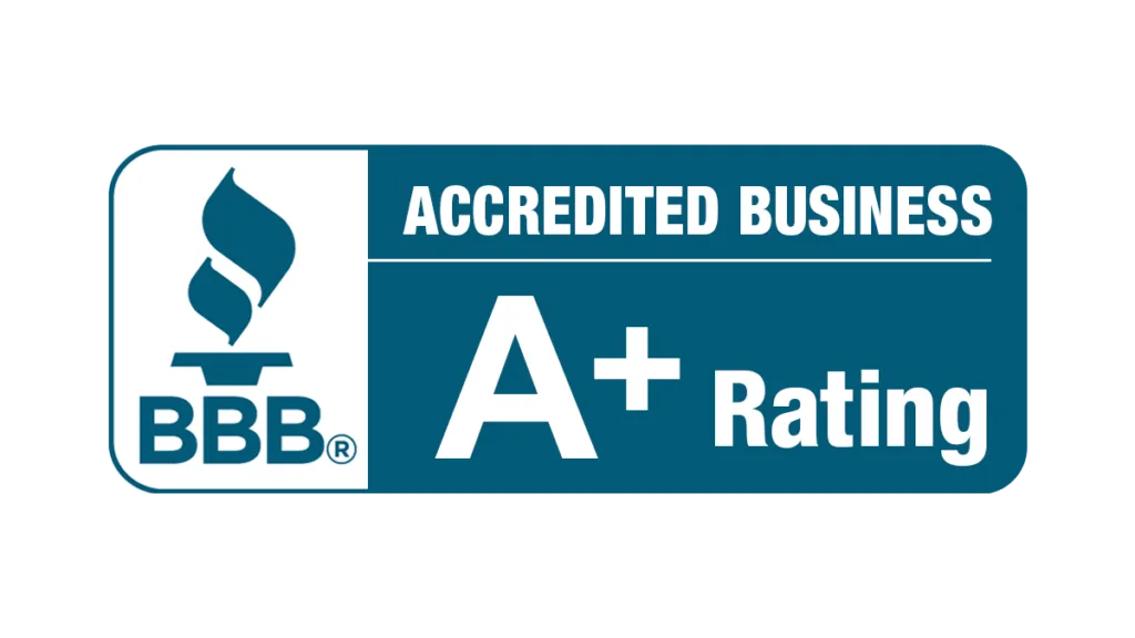 BBB accredited business A+