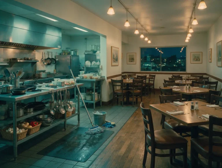 Restaurant cleaning