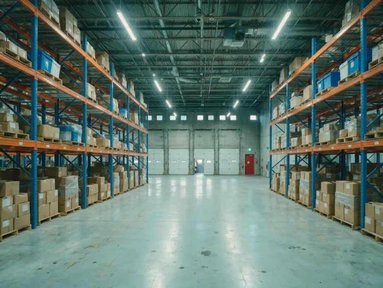 Warehouse cleaning